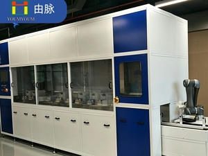 電池殼機(jī)械臂式全自動超聲波清洗機(jī)